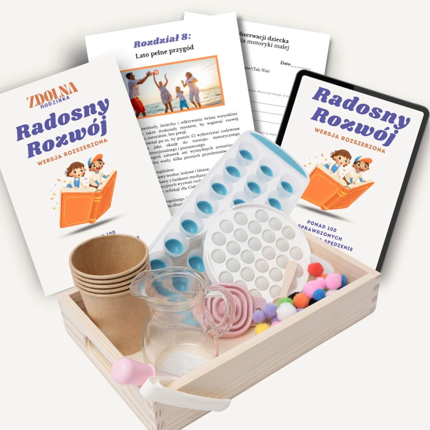 Pakiet: Zestaw Montessori + e-book Radosny Rozwój