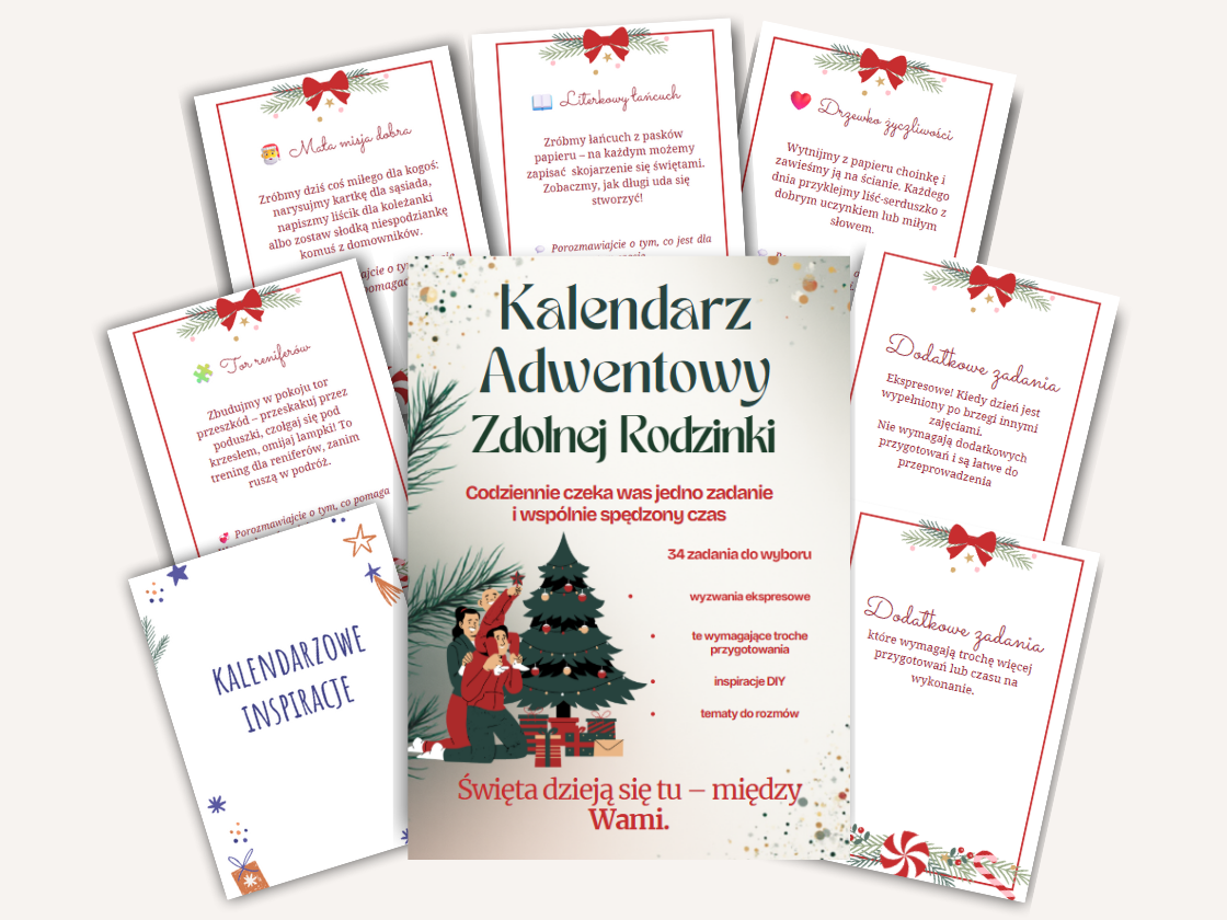 Kalendarz Adwentowy Zdolnej Rodzinki